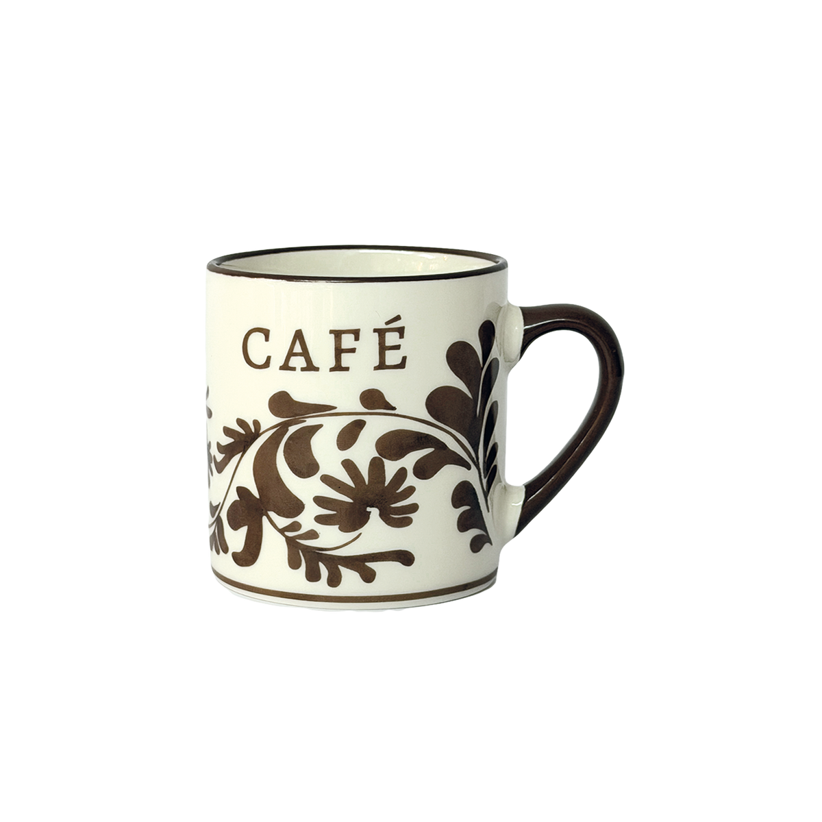 Tasse expresso héritage marron