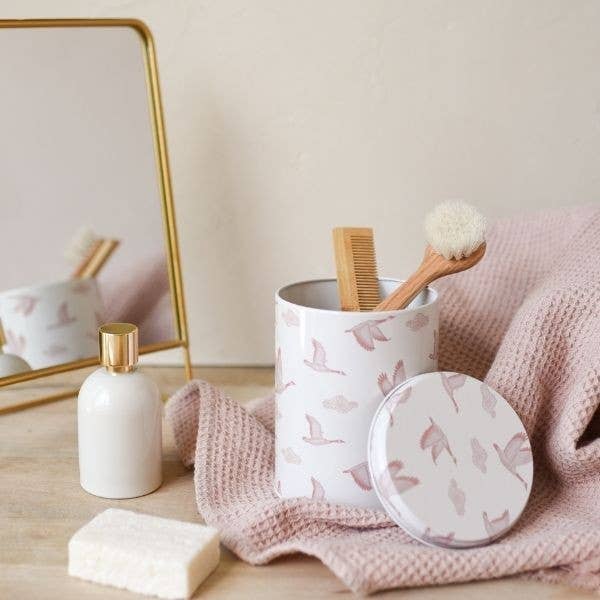Boîte de rangement Birdy - en fer alimentaire
