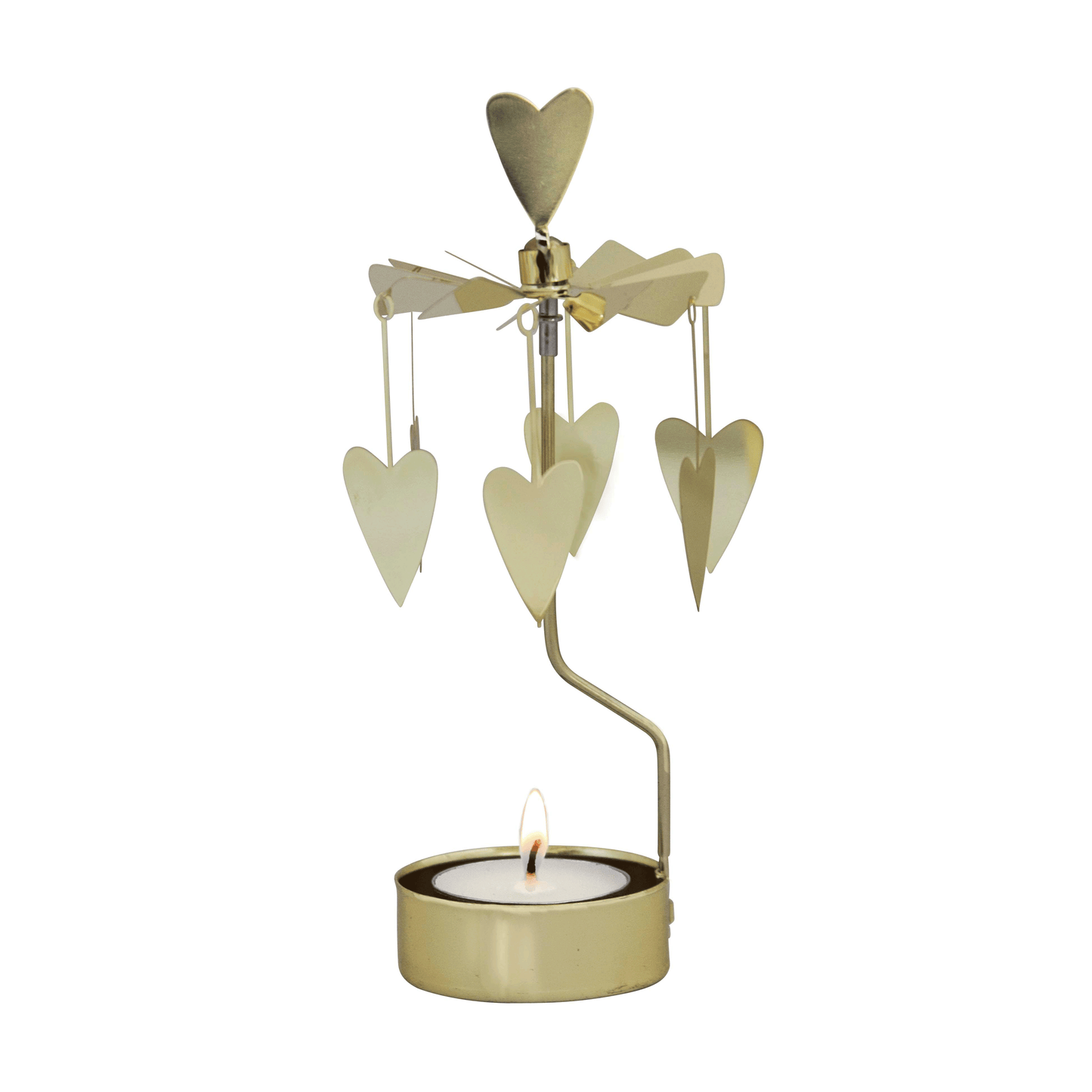 Manège à bougie Coeurs