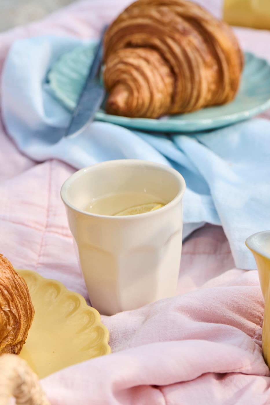 Tasse à café latte Mynte crème