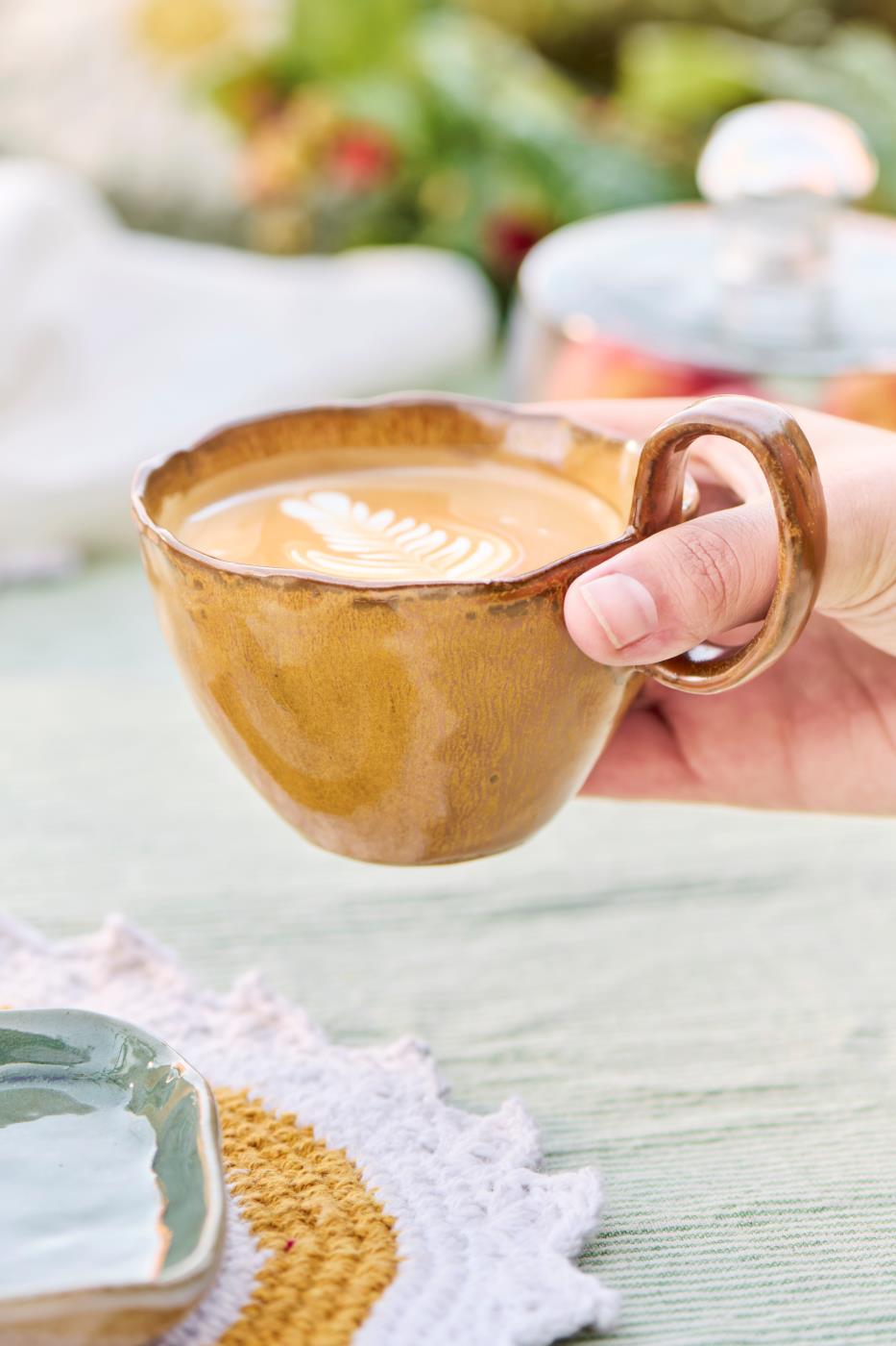 Mug avec anse Ocean Mustard
