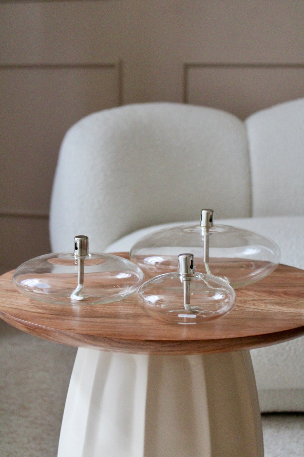 LAMPE A HUILE ELLIPSE