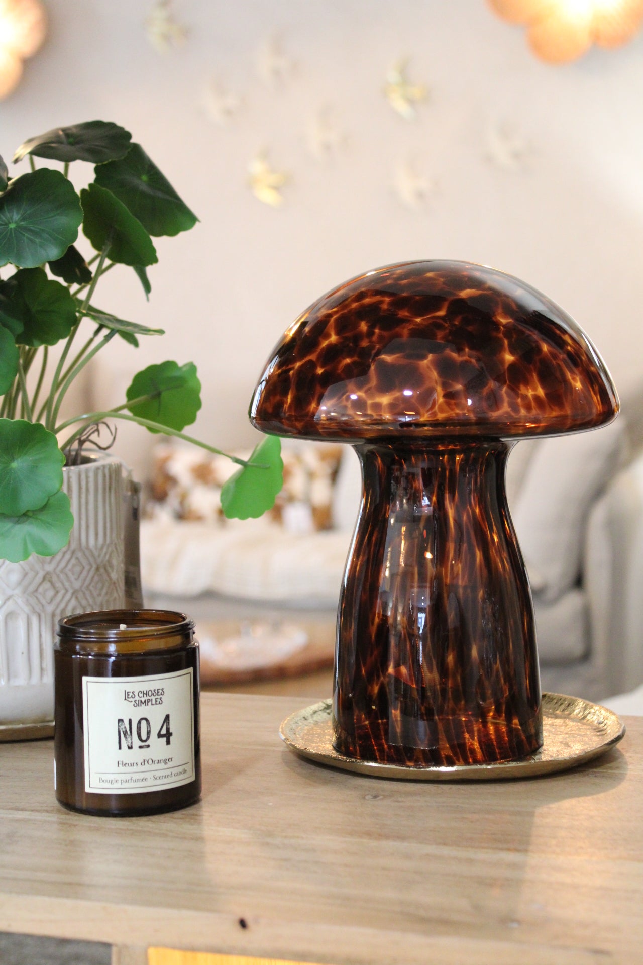 Lampe Léopard pascale
