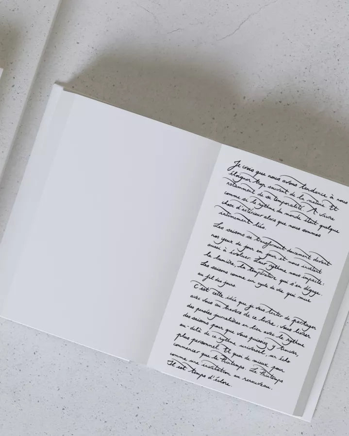 LIVRE LE TEMPS D'ÉCLORE - les mots du printemps