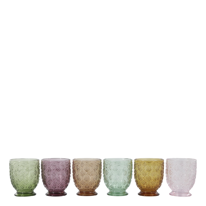 Verre gobelet avec motif Saint Emilion