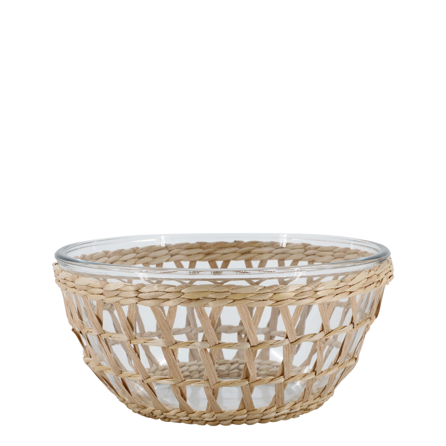 Bol avec panier en osier