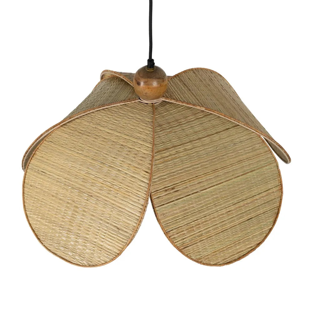 LAMPE DE PLAFOND FIBRE NATURELLE