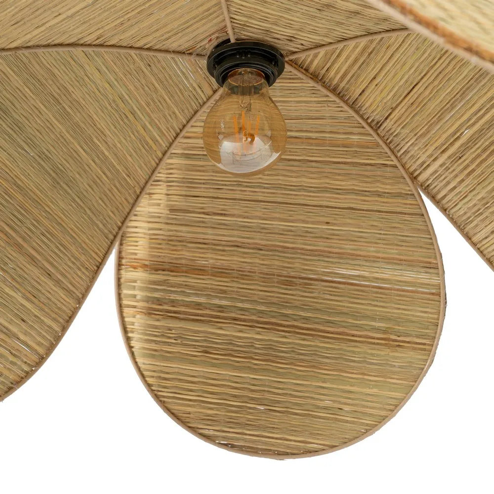 LAMPE DE PLAFOND FIBRE NATURELLE