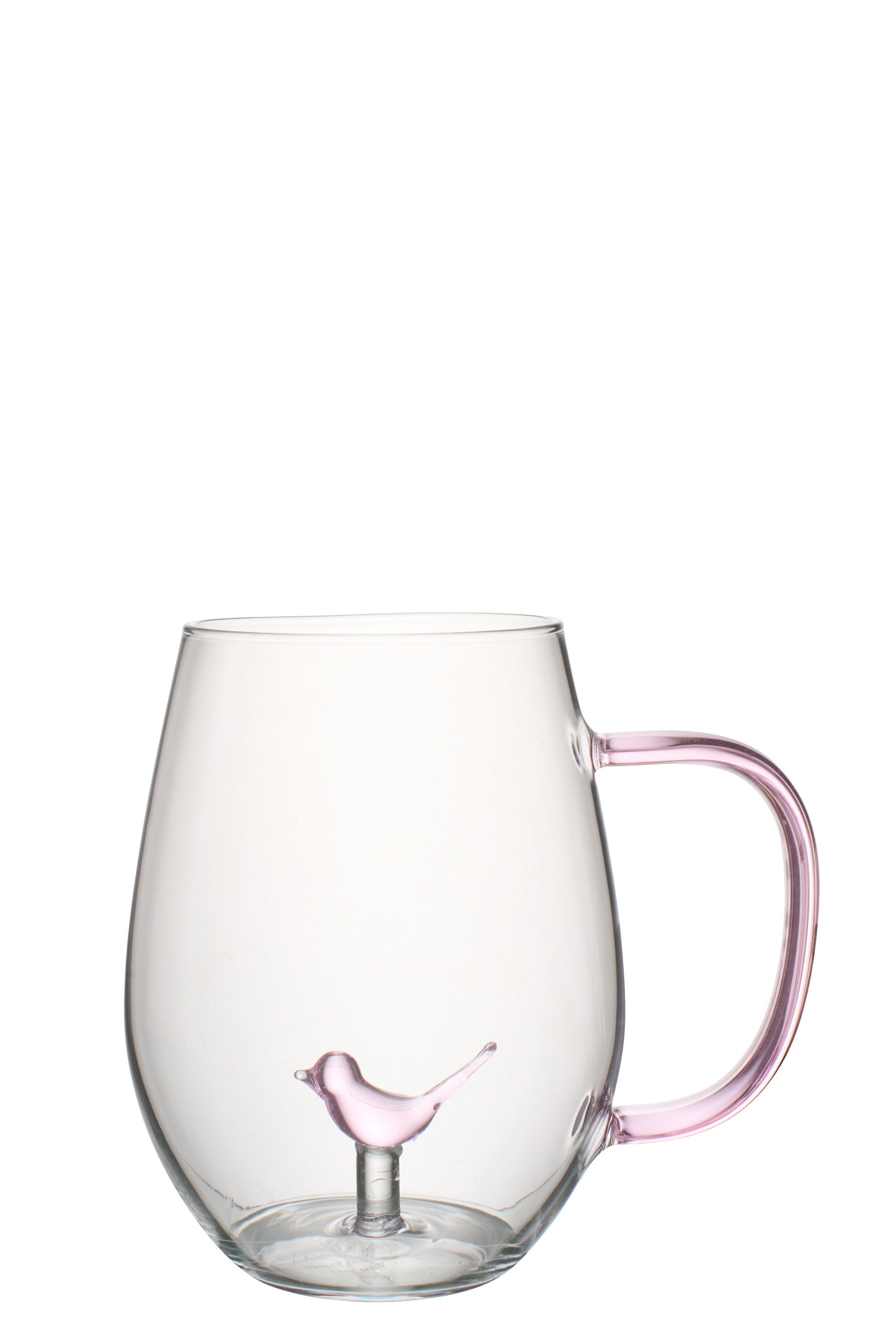 Mug oiseau rose