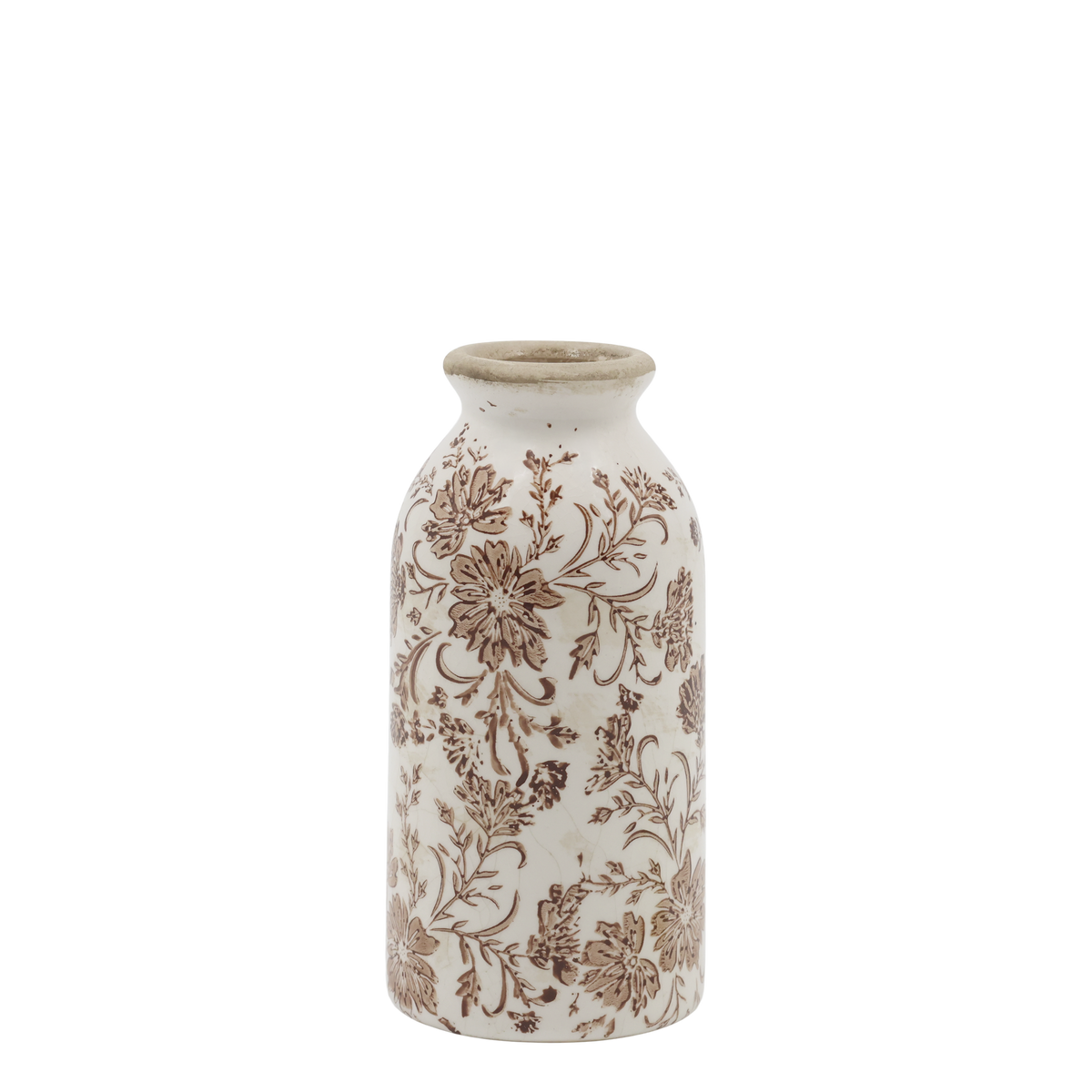 Bouteille avec motif florale pm Grenoble