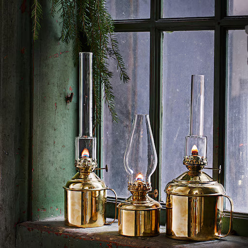 Lampe à pétrole Haga Brass