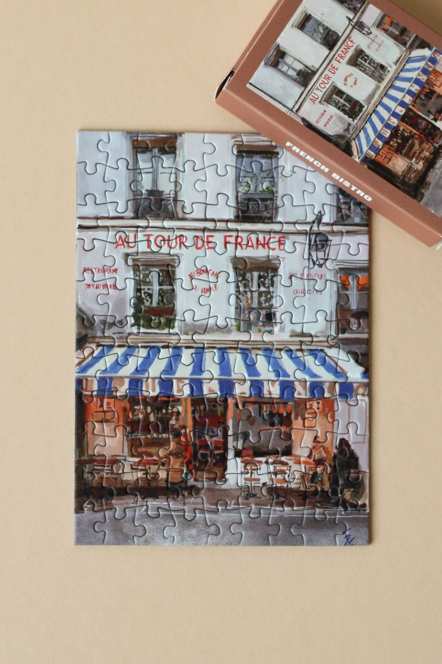 Mini-puzzle French Bistro de 99 pièces