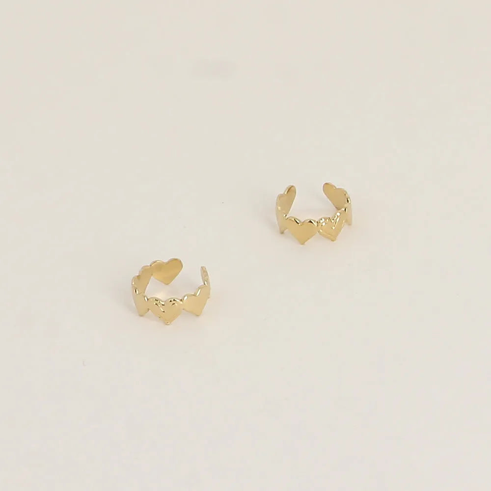 Bijoux d'oreilles coeur