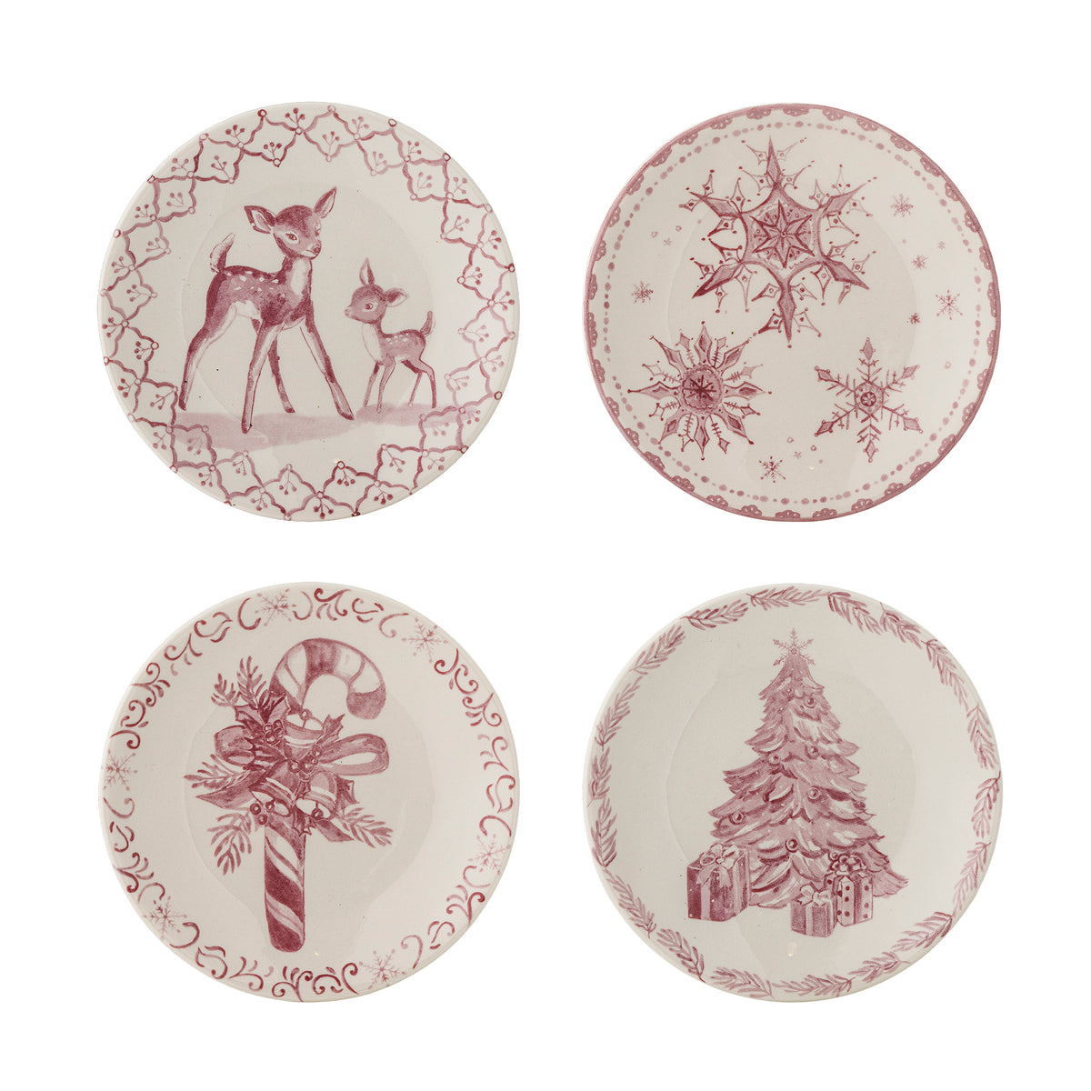 lot 4 Assiettes Wonderland
