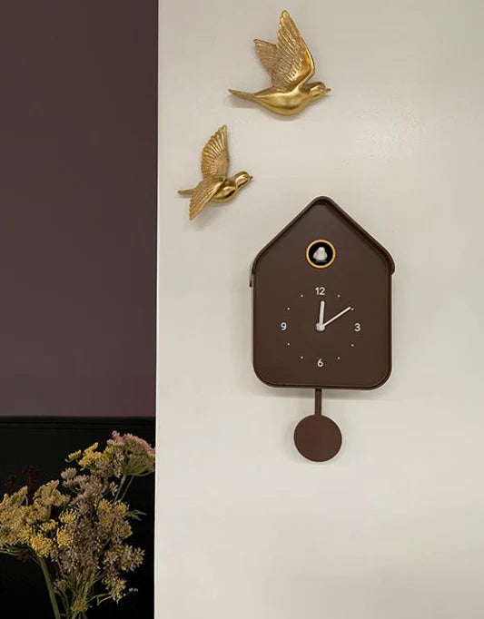 Horloge coucou chocolat