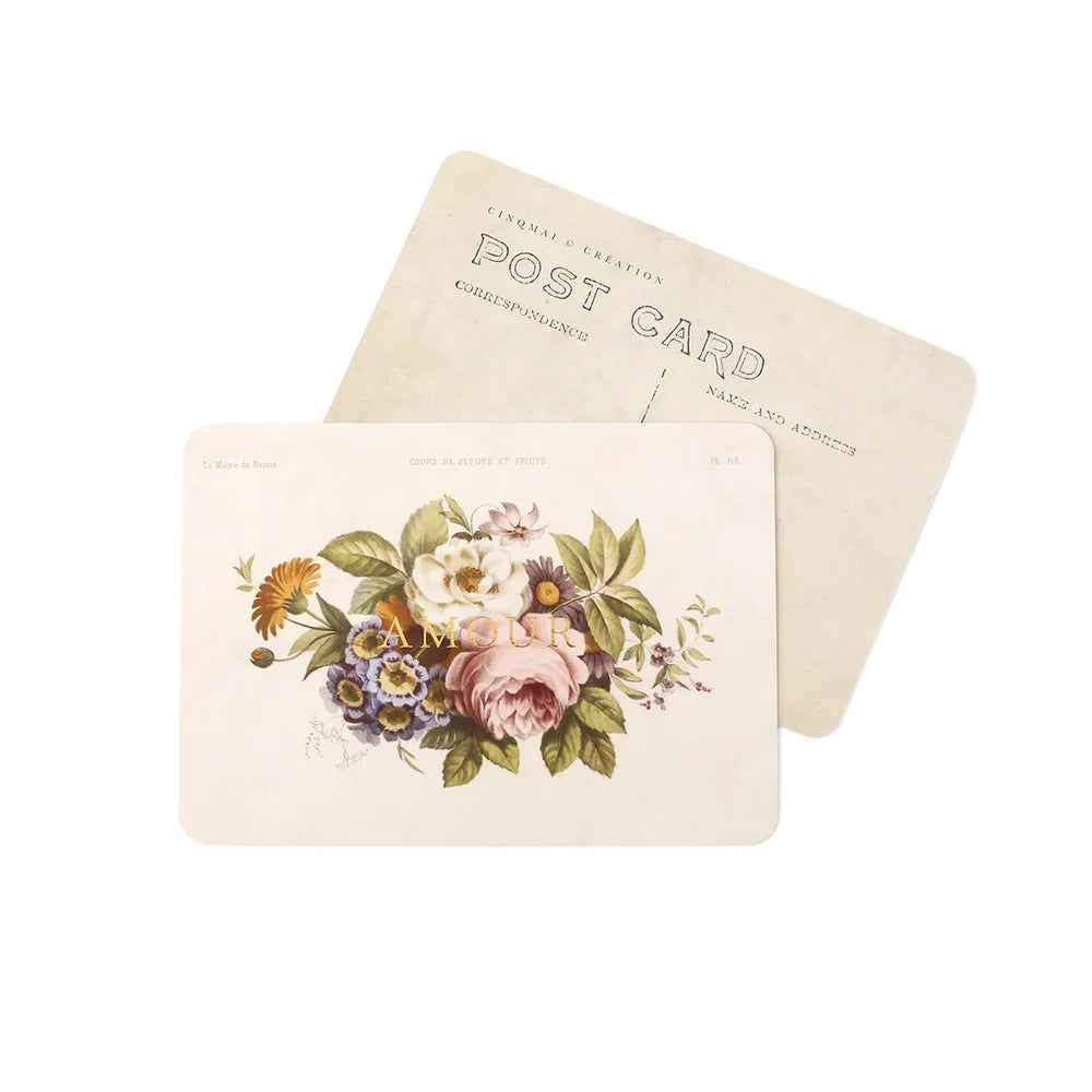 Carte Postale AMOUR / DORÉ / ADÈLE