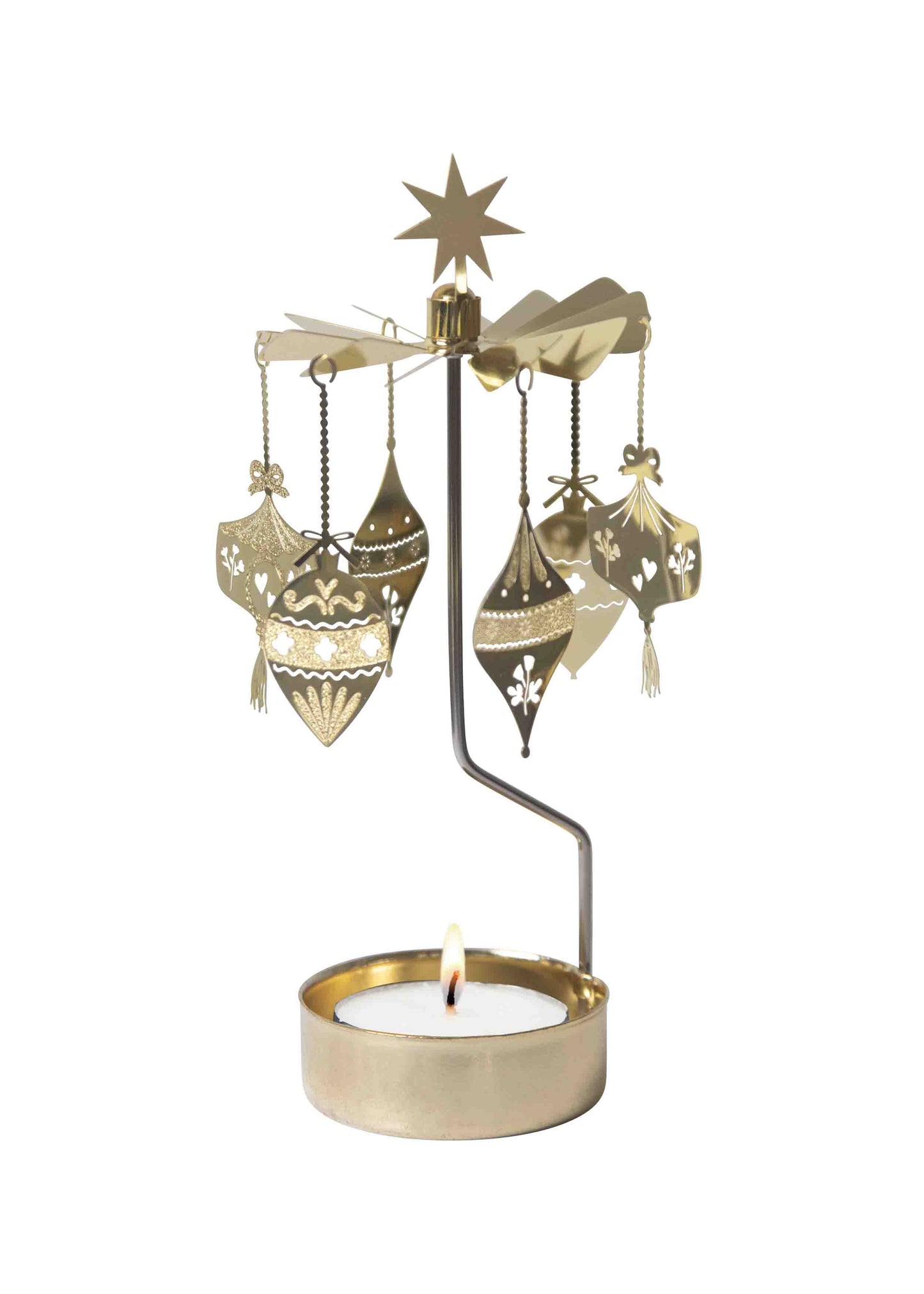 Manège à bougie ornements