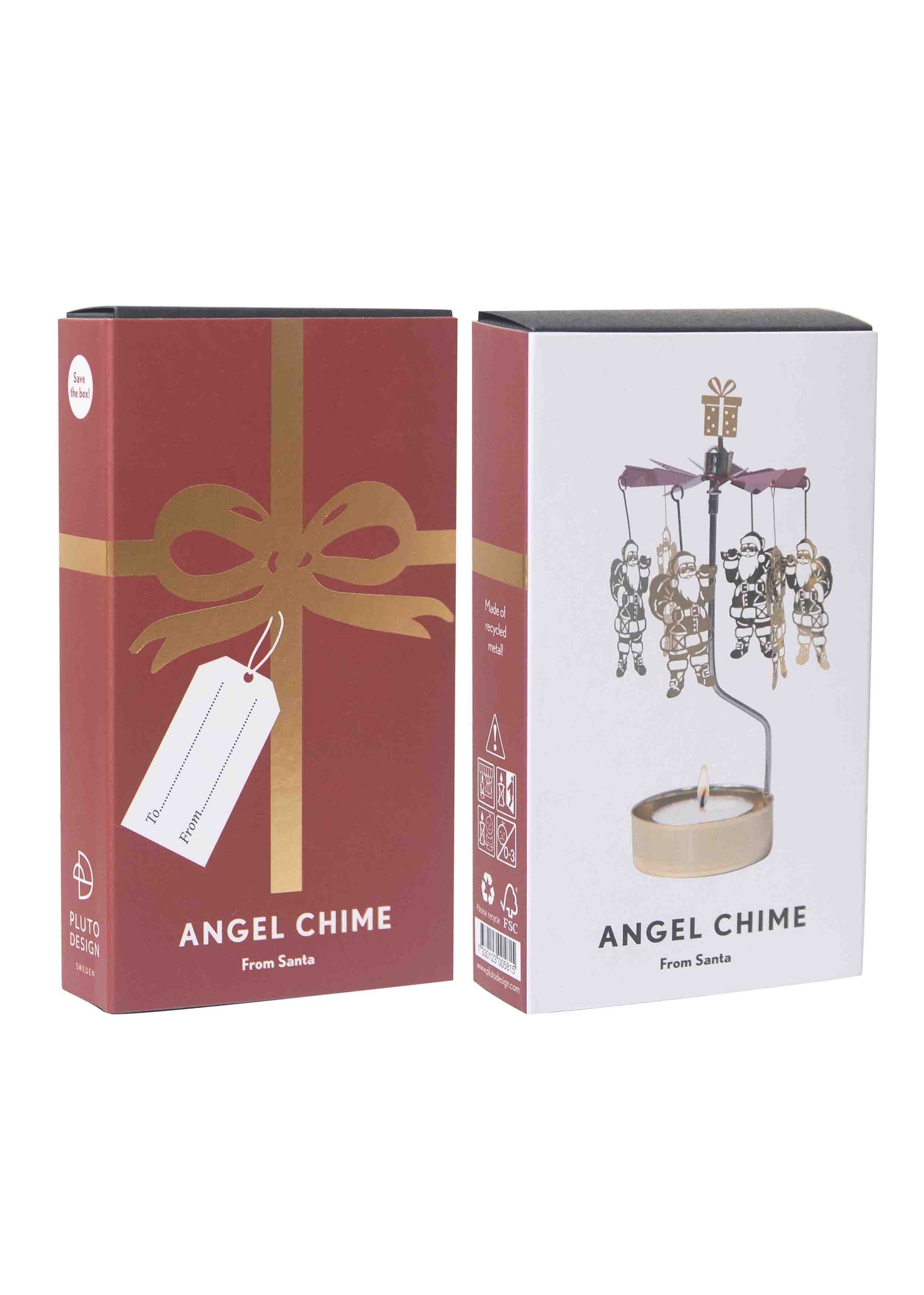 Manège à bougie Santa