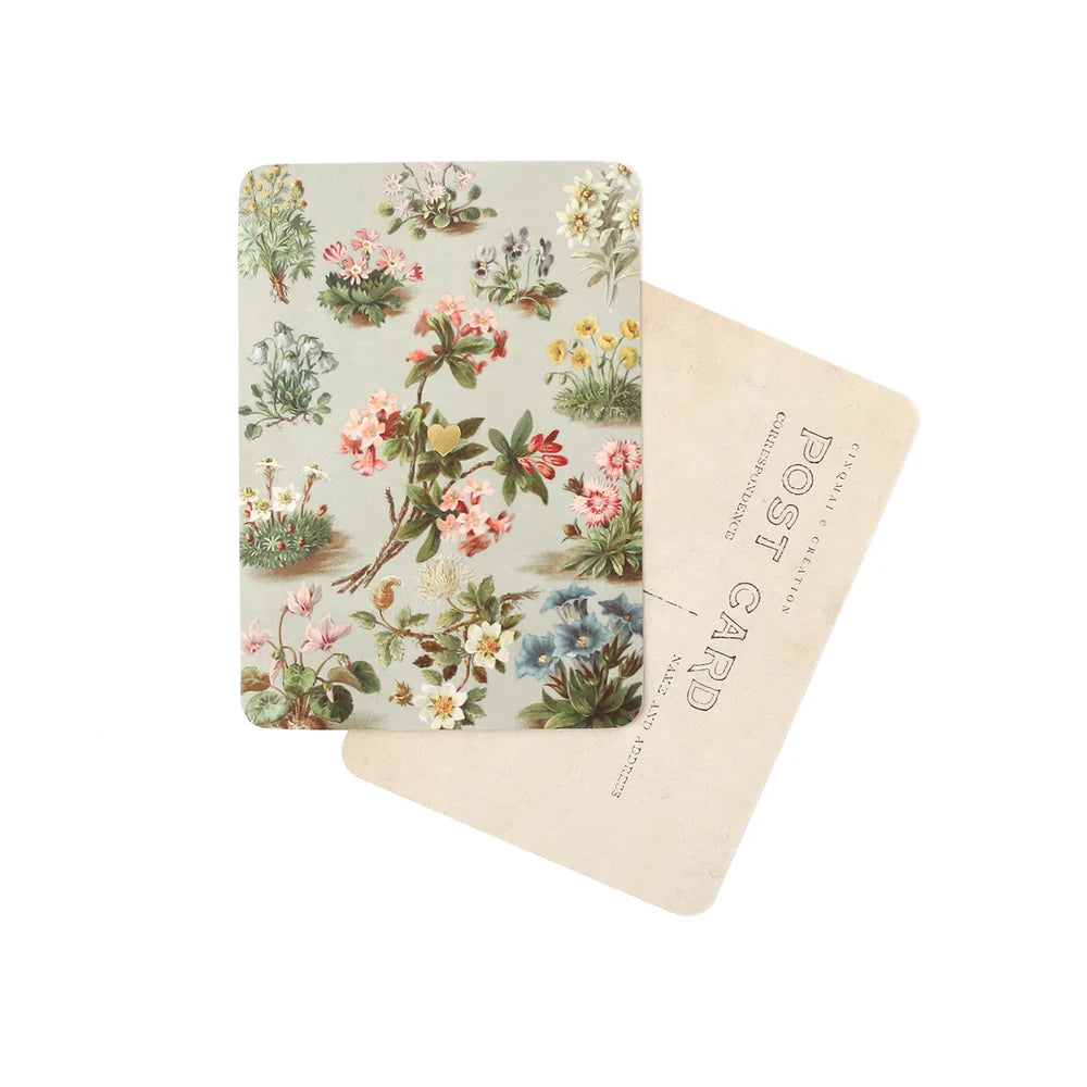 Carte Postale COEUR / DORÉ