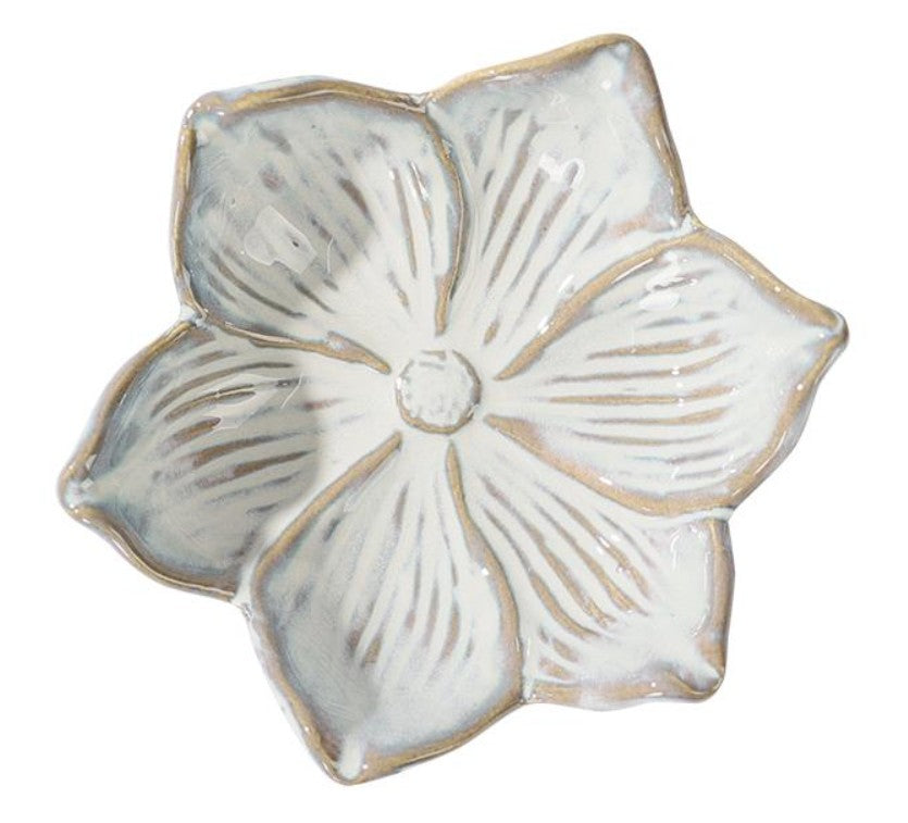 Coupelle fleur céramique