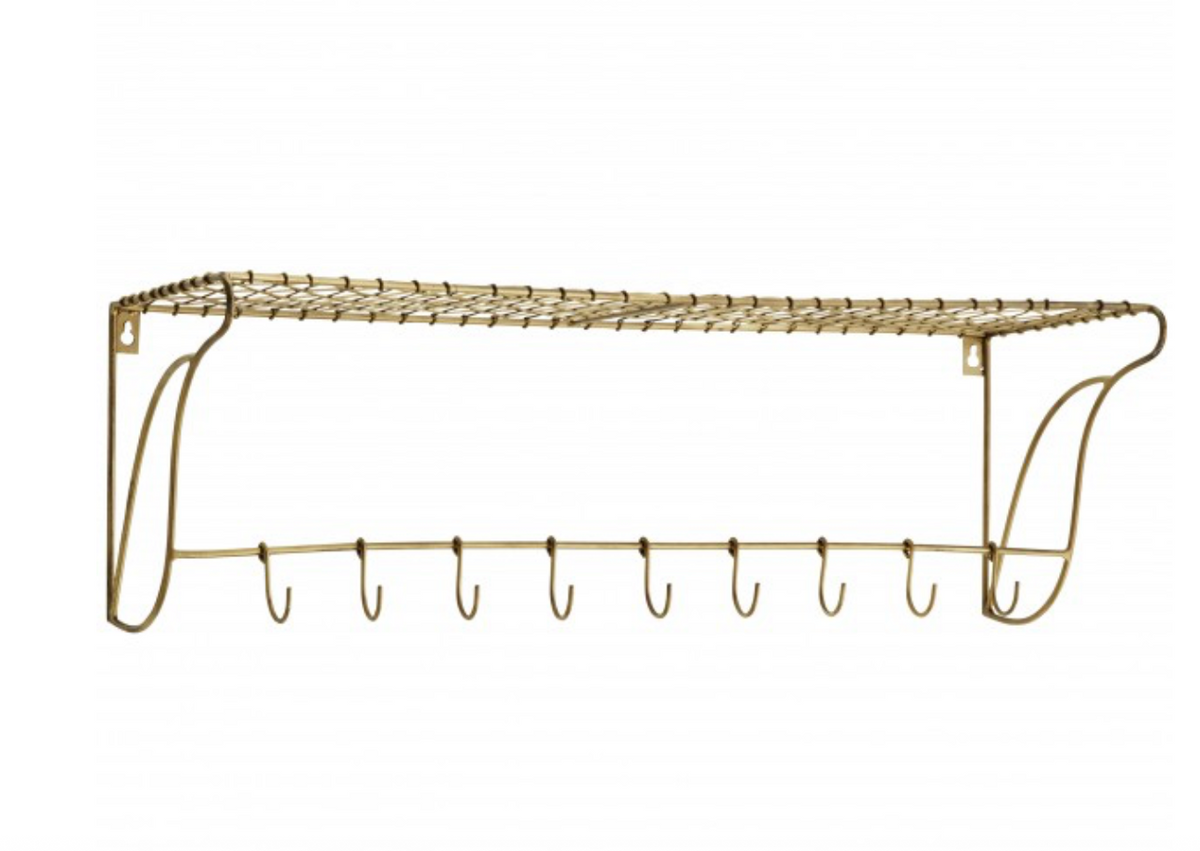 Étagère crochets