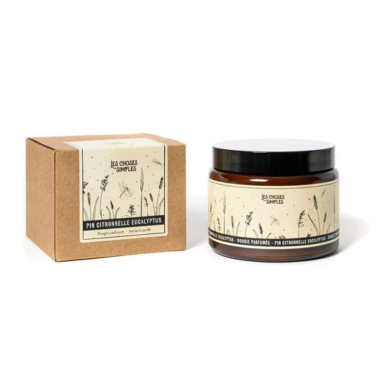 Bougie 3 Mèches "Citronnelle"
