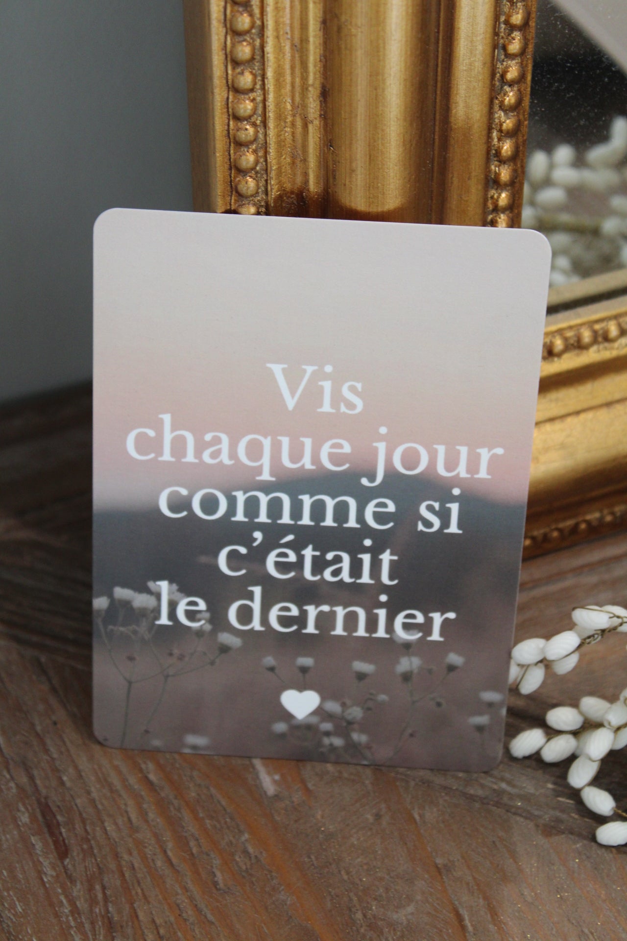 Carte vis chaque jour
