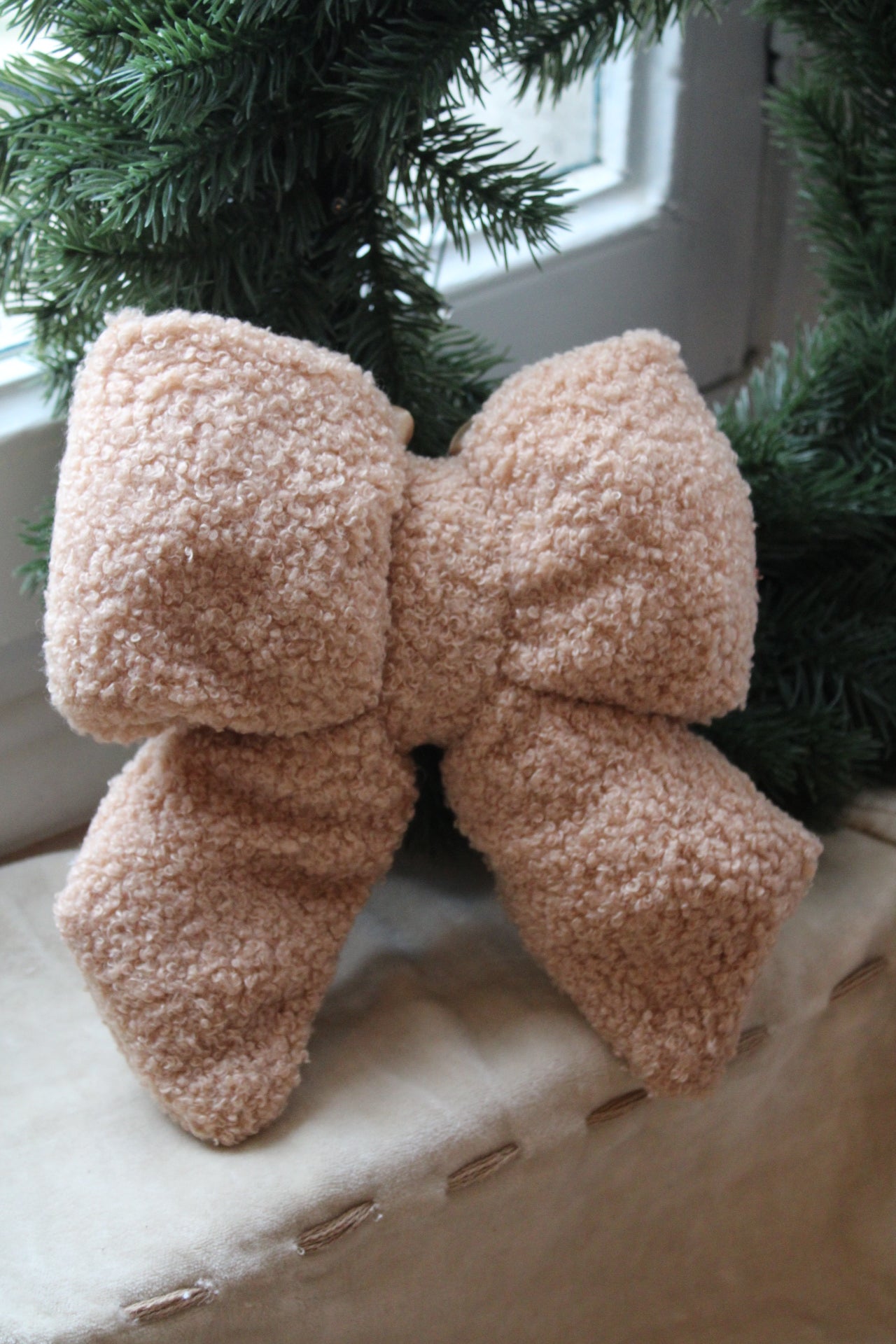 Noeud moumoute beige