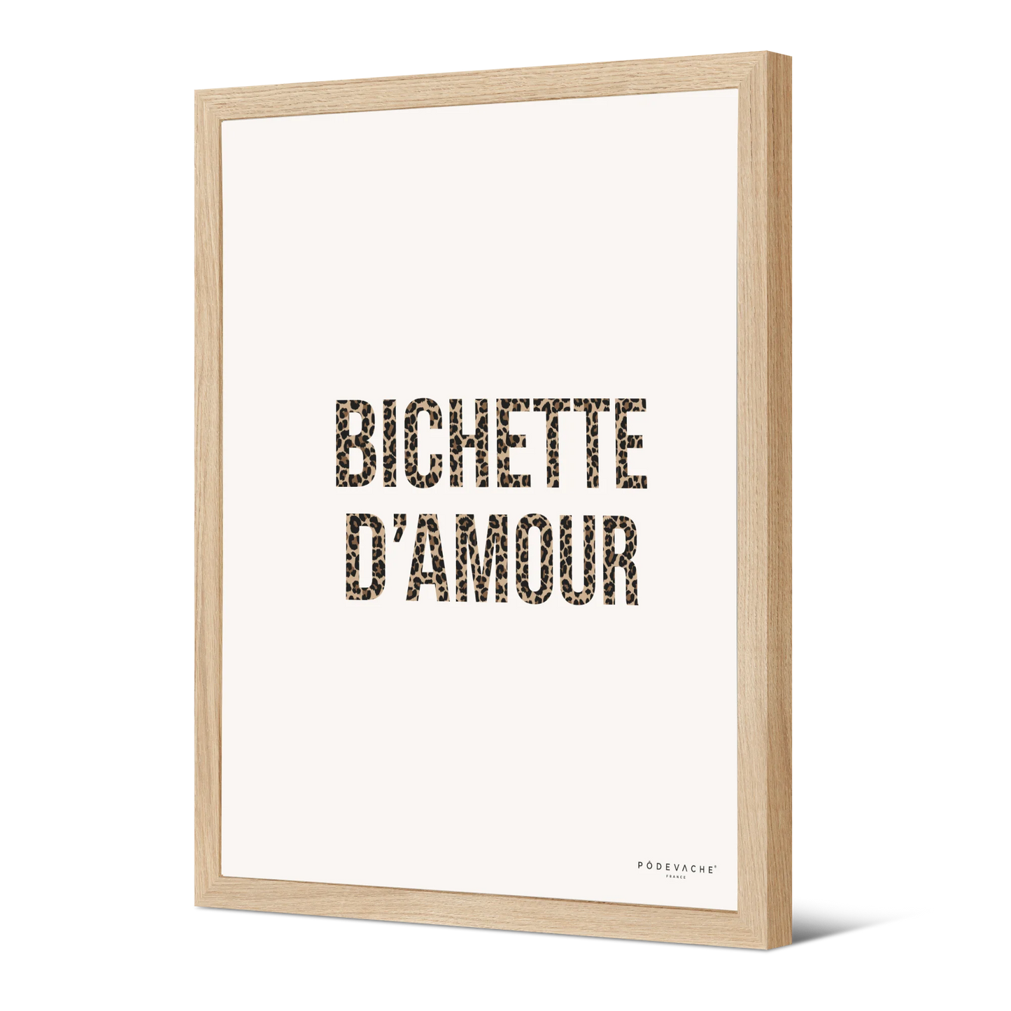 Affiche encadrée Bichette
