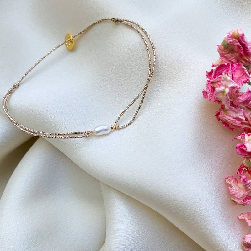 BRACELET LAGON , perle (BTA2)
