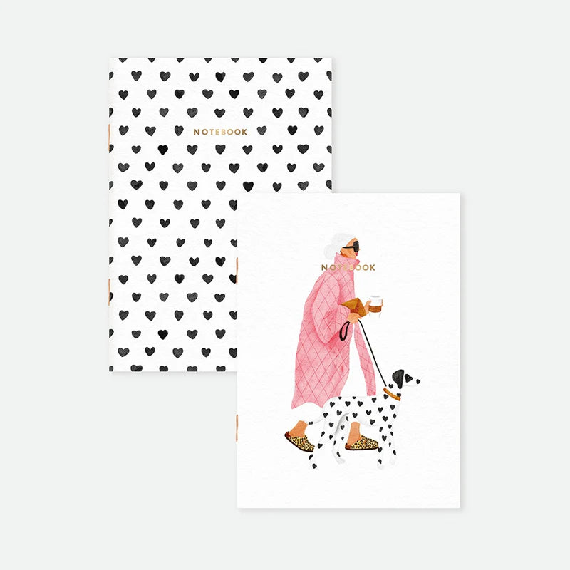 Dalmatian - Duo de carnets de Poche A6