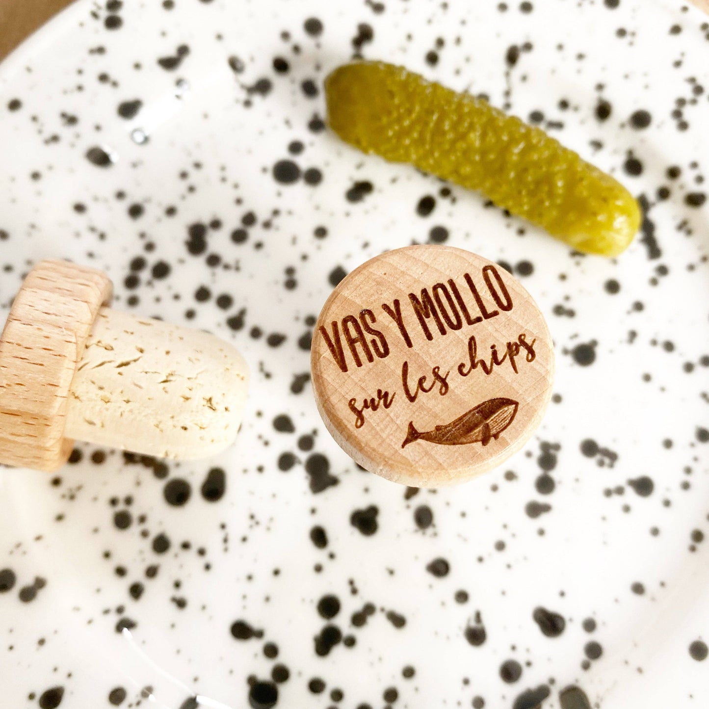 BOUCHON VAS-Y MOLLO SUR LES CHIPS