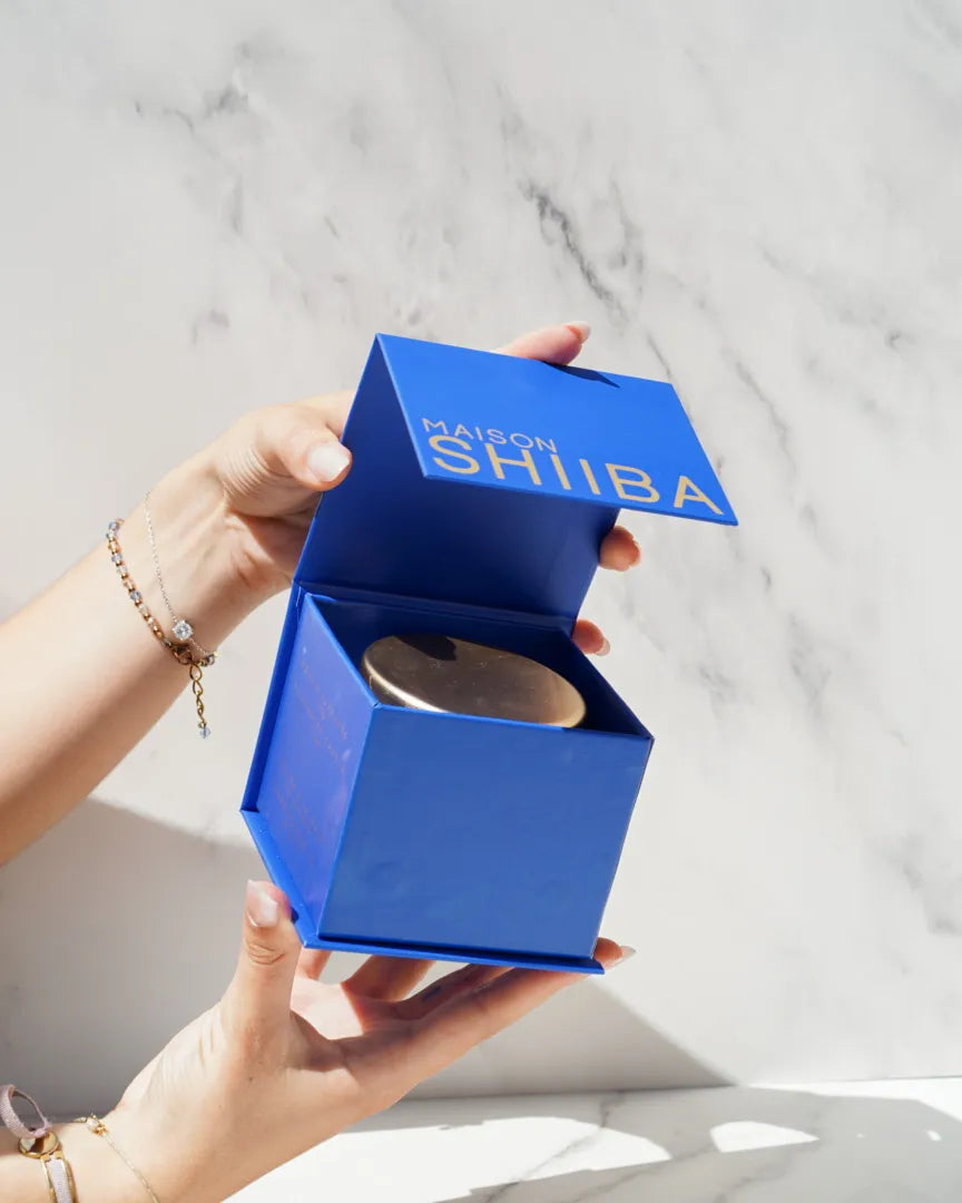BOUGIE MENTHE BASILIC - MAISON SHIIBA