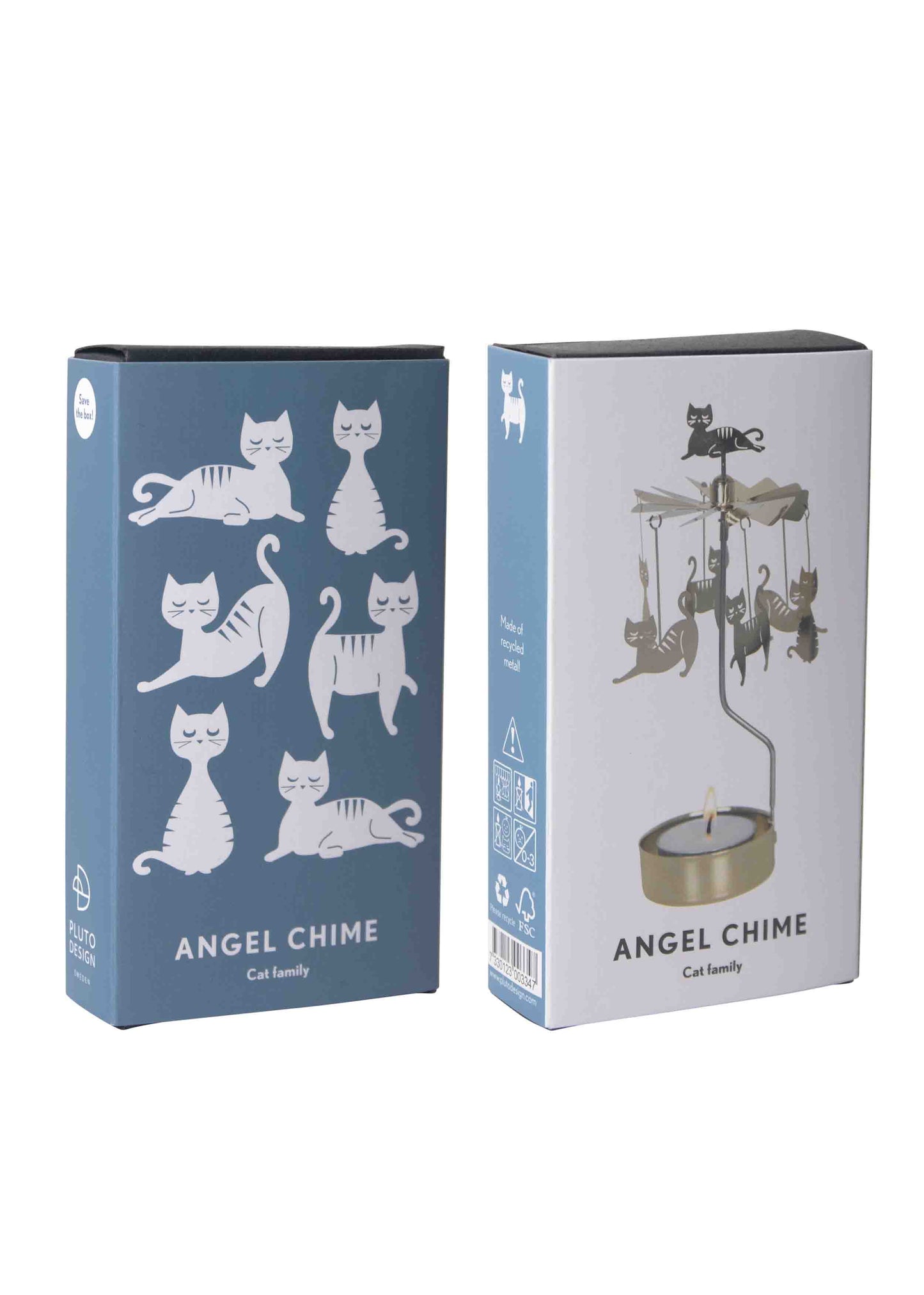 Manège à bougie chats