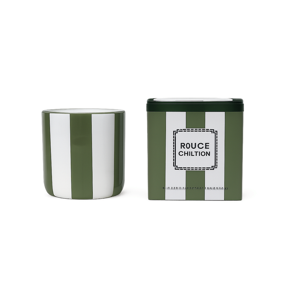 Bougie chichou kaki vanille