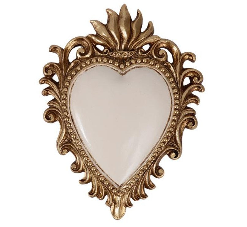 Ex voto blanc et doré
