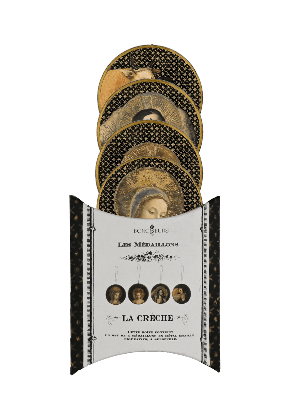 MÉDAILLONS - LA CRÊCHE - SET/4