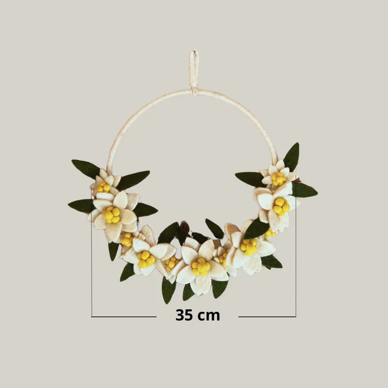 couronne d'edelweiss New Heidi