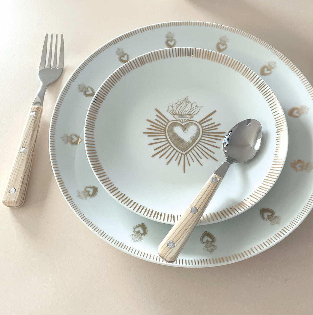 Assiette plate ex voto