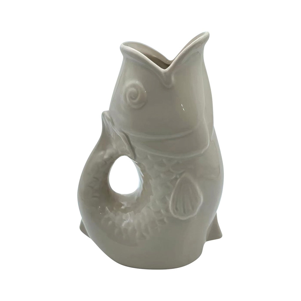 Vase pichet Poisson gm sable