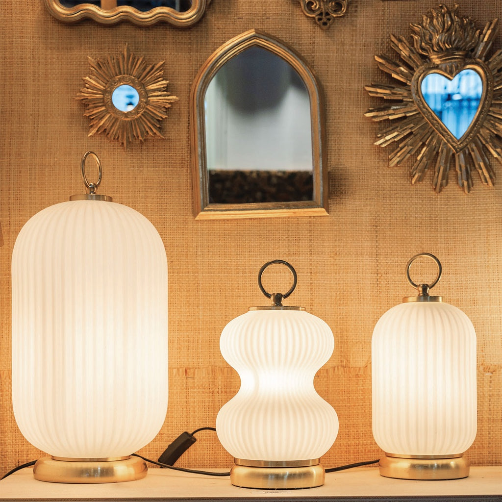 Lampe Language gm doré satiné