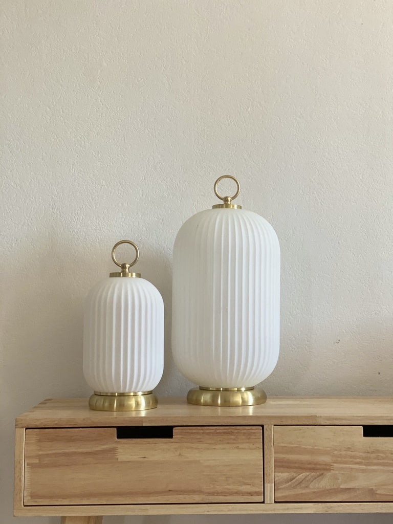 Lampe Language gm doré satiné