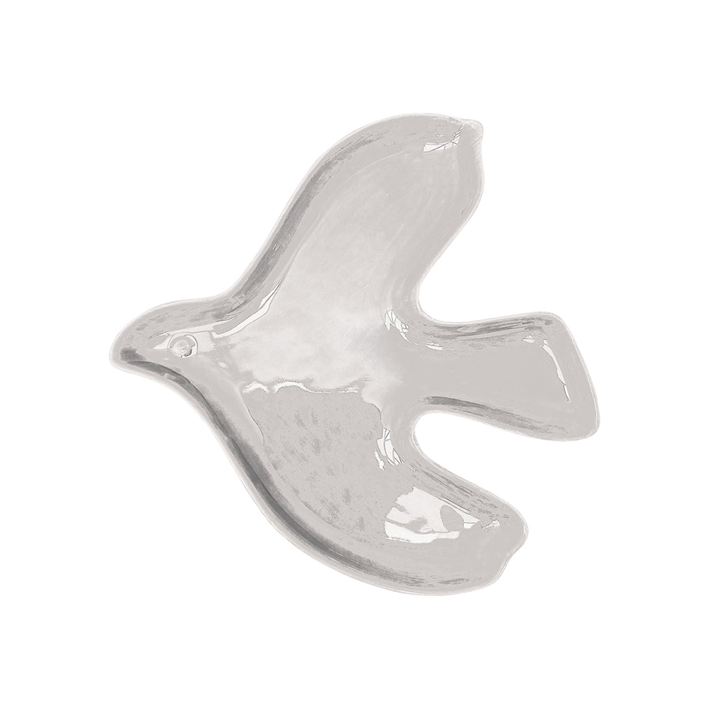 Coupelle oiseau blanc