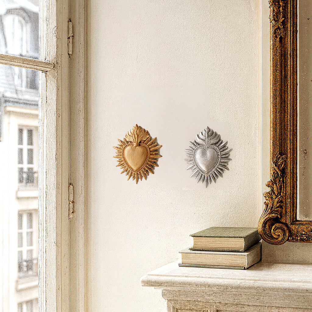 Déco Ex-voto amour doré