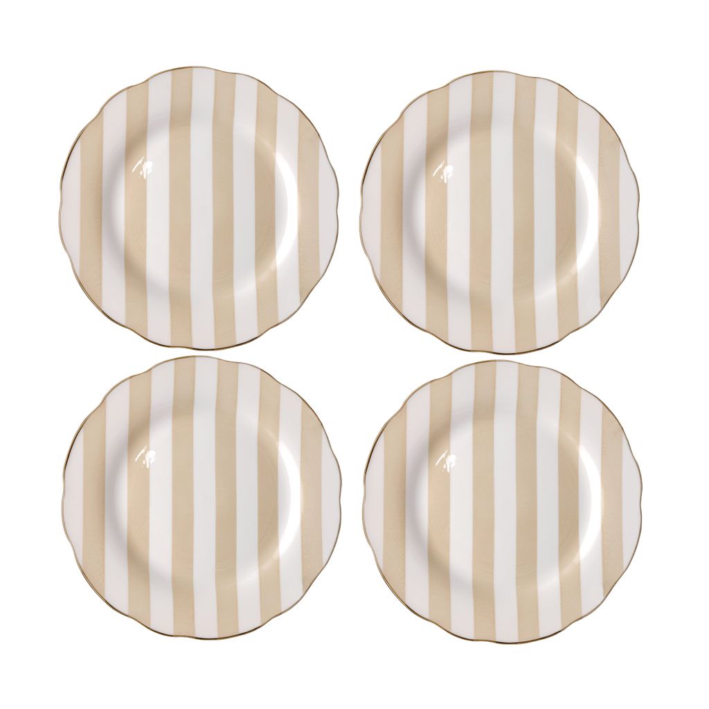 Assiette plate trattoria beige