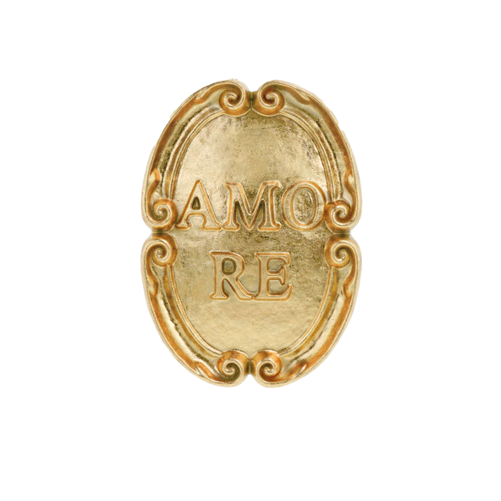 Déco murale amore doré