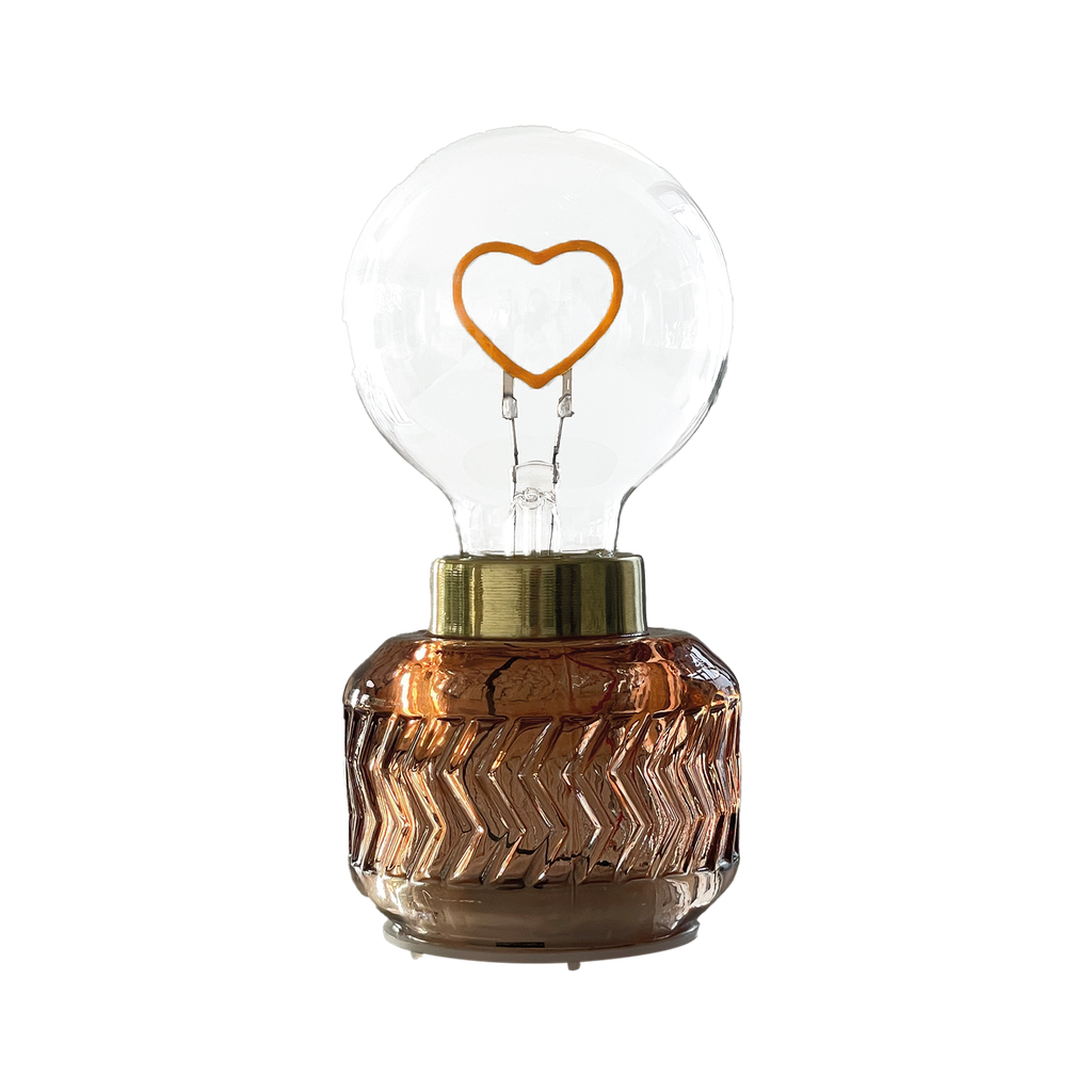 lampe décorative ambre