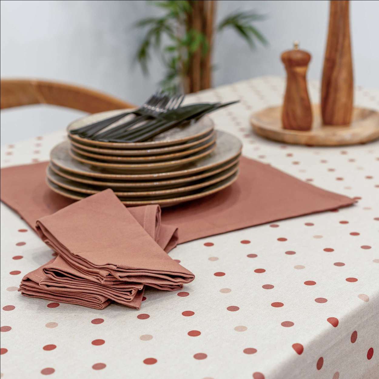 Nappe LORETTE pois ronde