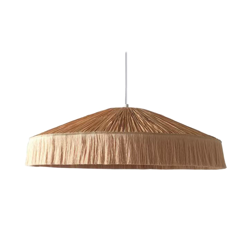 Abat-jour pour suspension mistinguette naturel