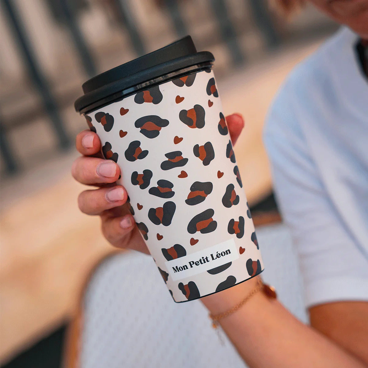 Mug - Cup léopard leopard ecru
